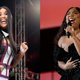 Cardi B performs during Universal Pictures Presents The Road to F9 Concert and Trailer Drop on January 31, 2020, in Miami, Fla. Lizzo performs at the 62nd Annual Grammy Awards on January 26, 2020, in Los Angeles, Calif.